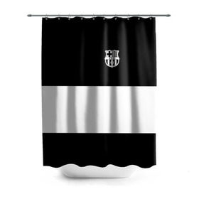 Штора 3D для ванной с принтом FC Barcelona Black Collection в Кировске, 100% полиэстер | плотность материала — 100 г/м2. Стандартный размер — 146 см х 180 см. По верхнему краю — пластиковые люверсы для креплений. В комплекте 10 пластиковых колец | black collection | fc | fc barcelona | fcb | fly emirates | ronaldo | барселона | зож | клуб | линии | месси | модные | мяч | реал мадрид | спорт | спортивные | тренды | футбол | футбольный клуб | эмблема