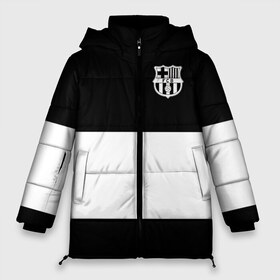 Женская зимняя куртка 3D с принтом FC Barcelona Black Collection в Кировске, верх — 100% полиэстер; подкладка — 100% полиэстер; утеплитель — 100% полиэстер | длина ниже бедра, силуэт Оверсайз. Есть воротник-стойка, отстегивающийся капюшон и ветрозащитная планка. 

Боковые карманы с листочкой на кнопках и внутренний карман на молнии | black collection | fc | fc barcelona | fcb | fly emirates | ronaldo | барселона | зож | клуб | линии | месси | модные | мяч | реал мадрид | спорт | спортивные | тренды | футбол | футбольный клуб | эмблема