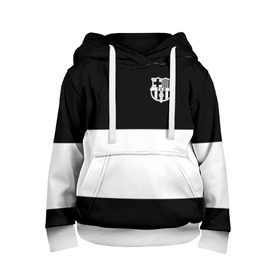 Детская толстовка 3D с принтом FC Barcelona Black Collection в Кировске, 100% полиэстер | двухслойный капюшон со шнурком для регулировки, мягкие манжеты на рукавах и по низу толстовки, спереди карман-кенгуру с мягким внутренним слоем | black collection | fc | fc barcelona | fcb | fly emirates | ronaldo | барселона | зож | клуб | линии | месси | модные | мяч | реал мадрид | спорт | спортивные | тренды | футбол | футбольный клуб | эмблема