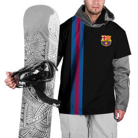 Накидка на куртку 3D с принтом FC Barcelona Line Collection в Кировске, 100% полиэстер |  | fc | барселона | эмблема