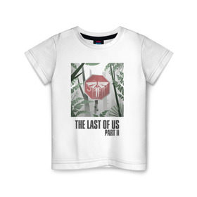 Детская футболка хлопок с принтом The Last of Us в Кировске, 100% хлопок | круглый вырез горловины, полуприлегающий силуэт, длина до линии бедер | Тематика изображения на принте: гриб | грибы | джоэл | кордицепс | элли