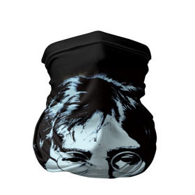 Бандана-труба 3D с принтом Джон Леннон 7 в Кировске, 100% полиэстер, ткань с особыми свойствами — Activecool | плотность 150‒180 г/м2; хорошо тянется, но сохраняет форму | john lennon | the beatles | битлс | джон леннон
