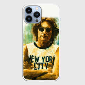 Чехол для iPhone 13 Pro Max с принтом Джон Леннон 10 в Кировске,  |  | john lennon | the beatles | битлс | джон леннон