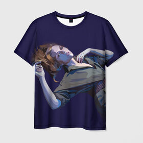 Мужская футболка 3D с принтом Scarlett Johansson в Кировске, 100% полиэфир | прямой крой, круглый вырез горловины, длина до линии бедер | scarlett johansson | скарлет йохансон | скарлетт йоханссон