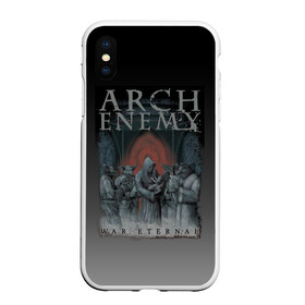 Чехол для iPhone XS Max матовый с принтом Arch Enemy в Кировске, Силикон | Область печати: задняя сторона чехла, без боковых панелей | alissa white gluz | arch enemy | алисса уайт глаз | арч энеми