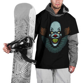 Накидка на куртку 3D с принтом Clown в Кировске, 100% полиэстер |  | Тематика изображения на принте: horror | pennywise | stephen king | клоун | оно | пеннивайз | стивен кинг | ужасы | хоррор