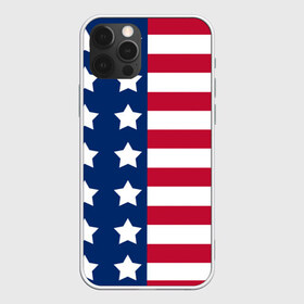 Чехол для iPhone 12 Pro Max с принтом USA FLAG АМЕРИКАНСКИЙ ФЛАГ в Кировске, Силикон |  | Тематика изображения на принте: star | usa | америка | белый | звезды | красный | линии | полосы | популярные | синий | сша | триколор | туристические | флаг | цвет | штаты