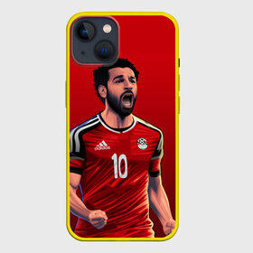 Чехол для iPhone 13 с принтом Мохамед Салах в Кировске,  |  | mohamed salah ghaly | ливерпуль | мохаммед салах хамед гали | сборная египта | спорт | футбол