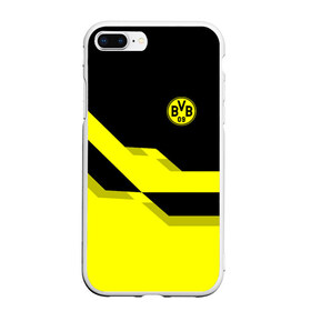 Чехол для iPhone 7Plus/8 Plus матовый с принтом FC Borussia Dortmund 2018 в Кировске, Силикон | Область печати: задняя сторона чехла, без боковых панелей | боруссия | дортмунд