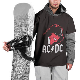 Накидка на куртку 3D с принтом Чёрт AC/DC в Кировске, 100% полиэстер |  | ac dc | acdc | ангус янг | блюз рок | крис слэйд | рок группа | рок н ролл | стиви янг | хард рок | эксл роуз