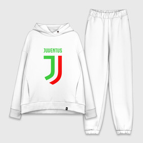 Женский костюм хлопок Oversize с принтом Ювентус в Кировске,  |  | juventus football club