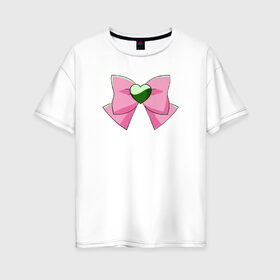 Женская футболка хлопок Oversize с принтом Юпитер в Кировске, 100% хлопок | свободный крой, круглый ворот, спущенный рукав, длина до линии бедер
 | anime | sailor moon | аниме | сейлор мун