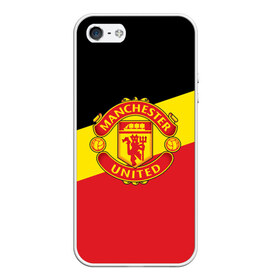 Чехол для iPhone 5/5S матовый с принтом Manchester United 2018 Colors в Кировске, Силикон | Область печати: задняя сторона чехла, без боковых панелей | emirates | fc | manchester united | абстракция | геометрия | зож | клуб | линии | манчестер юнайтед | модные | мяч | россии | спорт | спортивные | стиль | тренды | утбол | футбольный клуб | экстрим | эмблема