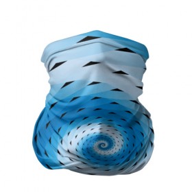 Бандана-труба 3D с принтом Галлюцинация Спираль в Кировске, 100% полиэстер, ткань с особыми свойствами — Activecool | плотность 150‒180 г/м2; хорошо тянется, но сохраняет форму | Тематика изображения на принте: линии | узоры