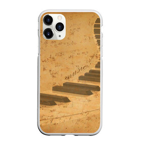 Чехол для iPhone 11 Pro Max матовый с принтом Клавиши пианино в Кировске, Силикон |  | Тематика изображения на принте: для | до | клавиши | ля | мелодия | ми | музыка | музыканта | ноты | оркестр | пианино | подарок | ре | рояль | си | соль | стан | фа