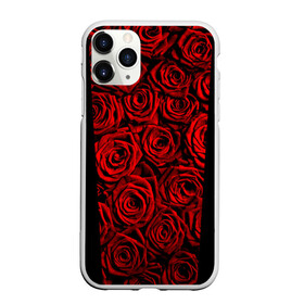 Чехол для iPhone 11 Pro матовый с принтом RED ROSES КРАСНЫЕ РОЗЫ в Кировске, Силикон |  | букет | красный | лепестки | модные | полосы | природа | растения | розочки | розы | сад | тренды | цвет | цветы | черный