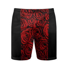 Мужские шорты 3D спортивные с принтом Унисекс / Красные розы в Кировске,  |  | букет | красный | лепестки | модные | полосы | природа | растения | розочки | розы | сад | тренды | цвет | цветы | черный
