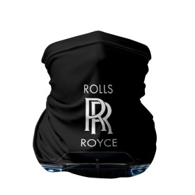 Бандана-труба 3D с принтом Rolls Royce phantom в Кировске, 100% полиэстер, ткань с особыми свойствами — Activecool | плотность 150‒180 г/м2; хорошо тянется, но сохраняет форму | luxury | phantom | rich | rolls royce | rr | авто | автомобили | бренд | известные | логотип | машина | надписи | огни | ролс ройс | роскошь | тень | фары | черный