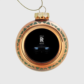 Стеклянный ёлочный шар с принтом Rolls Royce phantom в Кировске, Стекло | Диаметр: 80 мм | luxury | phantom | rich | rolls royce | rr | авто | автомобили | бренд | известные | логотип | машина | надписи | огни | ролс ройс | роскошь | тень | фары | черный
