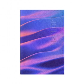 Обложка для паспорта матовая кожа с принтом Water Colors в Кировске, натуральная матовая кожа | размер 19,3 х 13,7 см; прозрачные пластиковые крепления | абстракция | вода.цветные | волны | краски | море | радужные | розовый | синий | фиолетовый | цвет | цвета | яркие