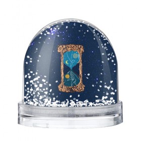 Водяной шар с принтом Звёздные часы в Кировске, Пластик | Изображение внутри шара печатается на глянцевой фотобумаге с двух сторон | звезды | кит | космос | плеяды | пространство | созвездие | часы