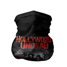 Бандана-труба 3D с принтом Группа Hollywood Undead в Кировске, 100% полиэстер, ткань с особыми свойствами — Activecool | плотность 150‒180 г/м2; хорошо тянется, но сохраняет форму | 
