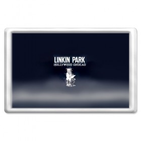 Магнит 45*70 с принтом Linkin Park и Hollywood Undead в Кировске, Пластик | Размер: 78*52 мм; Размер печати: 70*45 | 
