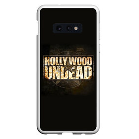 Чехол для Samsung S10E с принтом Hollywood Undead звезда в Кировске, Силикон | Область печати: задняя сторона чехла, без боковых панелей | charlie scene | danny | funny man | hollywood | j dog | johnny 3 tears | undead | альтернативный | андед | голивуд | голливудская | группа | кранккор | метал | нежить | ню | реп | рок | рэп | рэпкор