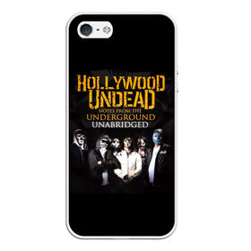 Чехол для iPhone 5/5S матовый с принтом Hollywood Undead Underground в Кировске, Силикон | Область печати: задняя сторона чехла, без боковых панелей | charlie scene | danny | funny man | hollywood | j dog | johnny 3 tears | undead | альтернативный | андед | голивуд | голливудская | группа | кранккор | метал | нежить | ню | реп | рок | рэп | рэпкор