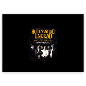 Поздравительная открытка с принтом Hollywood Undead Underground в Кировске, 100% бумага | плотность бумаги 280 г/м2, матовая, на обратной стороне линовка и место для марки
 | charlie scene | danny | funny man | hollywood | j dog | johnny 3 tears | undead | альтернативный | андед | голивуд | голливудская | группа | кранккор | метал | нежить | ню | реп | рок | рэп | рэпкор