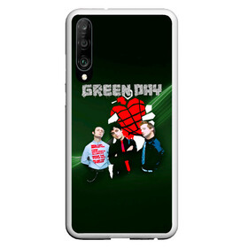 Чехол для Honor P30 с принтом Группа Green Day в Кировске, Силикон | Область печати: задняя сторона чехла, без боковых панелей | american idiot | green day | альтернативный | билли джо армстронг | грин дей | группа | зелёный день | майк дёрнт | музыка | надпись | панк | поп | поппанк | рок | тре кул