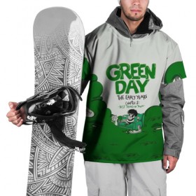 Накидка на куртку 3D с принтом Монстр Green Day в Кировске, 100% полиэстер |  | american idiot | green day | альтернативный | билли джо армстронг | грин дей | группа | зелёный день | майк дёрнт | музыка | надпись | панк | поп | поппанк | рок | тре кул