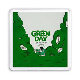 Магнит 55*55 с принтом Монстр Green Day в Кировске, Пластик | Размер: 65*65 мм; Размер печати: 55*55 мм | american idiot | green day | альтернативный | билли джо армстронг | грин дей | группа | зелёный день | майк дёрнт | музыка | надпись | панк | поп | поппанк | рок | тре кул