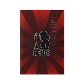 Обложка для паспорта матовая кожа с принтом Солист AC/DC в Кировске, натуральная матовая кожа | размер 19,3 х 13,7 см; прозрачные пластиковые крепления | Тематика изображения на принте: ac dc | acdc | австралийская | альбом | ангус янг | блюз рок | гитара | головы | группа | крис слэйд | музыканты | надпись | певцы | рок | рок н ролл | стиви янг | хард рок | эксл роуз