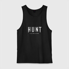 Мужская майка хлопок с принтом Hunt: Showdown White Logo в Кировске, 100% хлопок |  | crytek | game | hunt | hunt: showdown | hunter | monsters | showdown | игра | крайтек | охота | столкновение