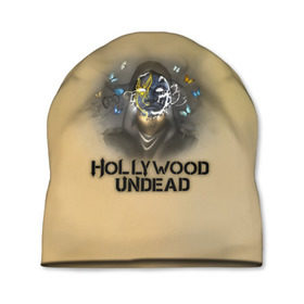 Шапка 3D с принтом Hollywood Undead в Кировске, 100% полиэстер | универсальный размер, печать по всей поверхности изделия | charlie scene | danny | funny man | hollywood | j dog | johnny 3 tears | undead | альтернативный | андед | голивуд | голливудская | группа | кранккор | метал | нежить | ню | реп | рок | рэп | рэпкор