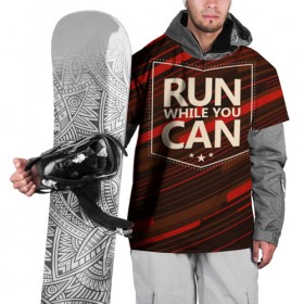 Накидка на куртку 3D с принтом Мотивация в Кировске, 100% полиэстер |  | motivation | run | sport | бег | мотивация | спорт