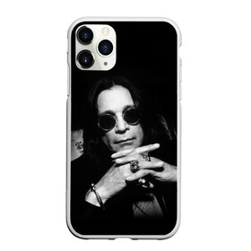 Чехол для iPhone 11 Pro Max матовый с принтом Оззи Осборн в Кировске, Силикон |  | black sabbath | ozzy osbourne | оззи осборн