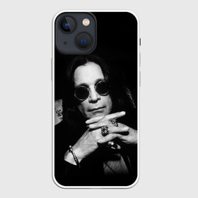Чехол для iPhone 13 mini с принтом Оззи Осборн в Кировске,  |  | black sabbath | ozzy osbourne | оззи осборн