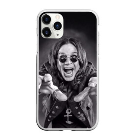 Чехол для iPhone 11 Pro матовый с принтом Оззи Осборн в Кировске, Силикон |  | black sabbath | ozzy osbourne | оззи осборн