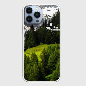 Чехол для iPhone 13 Pro Max с принтом Я из Сибири в Кировске,  |  | fishing | forest | hiking | hunting | native land | nature | pines | russia | siberia | taiga | travel | trees | деревья | лес | охота | природа | путешествия | родина | россия | рыбалка | сибирь | сосны | тайга | туризм