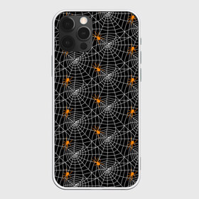 Чехол для iPhone 12 Pro Max с принтом Паутина в Кировске, Силикон |  | gothic | halloween | spider | паук | паутина | хэллоуин