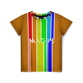 Детская футболка 3D с принтом Imagine Dragons краска в Кировске, 100% гипоаллергенный полиэфир | прямой крой, круглый вырез горловины, длина до линии бедер, чуть спущенное плечо, ткань немного тянется | альтернативный | американская | группа | драгонс | имеджин | инди | индирок | поп | рок | электроник
