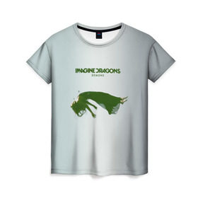 Женская футболка 3D с принтом Imagine Dragons Demons в Кировске, 100% полиэфир ( синтетическое хлопкоподобное полотно) | прямой крой, круглый вырез горловины, длина до линии бедер | альтернативный | американская | группа | драгонс | имеджин | инди | индирок | поп | рок | электроник