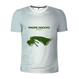 Мужская футболка 3D спортивная с принтом Imagine Dragons Demons в Кировске, 100% полиэстер с улучшенными характеристиками | приталенный силуэт, круглая горловина, широкие плечи, сужается к линии бедра | альтернативный | американская | группа | драгонс | имеджин | инди | индирок | поп | рок | электроник