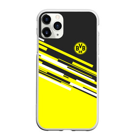 Чехол для iPhone 11 Pro Max матовый с принтом FC Borussia 2018 Sport в Кировске, Силикон |  | боруссия | дортмунд