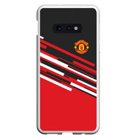 Чехол для Samsung S10E с принтом MANCHESTER UNITED SPORT в Кировске, Силикон | Область печати: задняя сторона чехла, без боковых панелей | emirates | fc | manchester united | абстракция | геометрия | зож | клуб | линии | манчестер юнайтед | модные | мяч | россии | спорт | спортивные | стиль | тренды | футбол | футбольный клуб | экстрим | эмблема