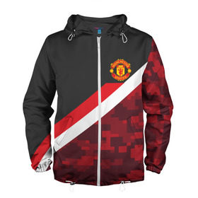 Мужская ветровка 3D с принтом Manchester United Sport Camo в Кировске, 100% полиэстер | подол и капюшон оформлены резинкой с фиксаторами, два кармана без застежек по бокам, один потайной карман на груди | emirates | fc | manchester united | абстракция | геометрия | зож | клуб | линии | манчестер юнайтед | модные | мяч | россии | спорт | спортивные | стиль | тренды | футбол | футбольный клуб | экстрим | эмблема