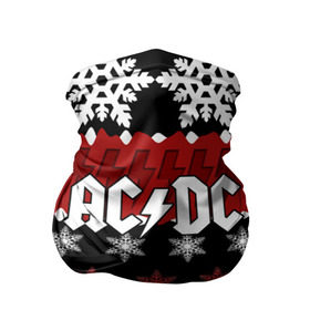 Бандана-труба 3D с принтом Праздничный AC/DC в Кировске, 100% полиэстер, ткань с особыми свойствами — Activecool | плотность 150‒180 г/м2; хорошо тянется, но сохраняет форму | ac dc | acdc | for those about to ro | австралийская | ангус янг | блюз рок | головы | группа | знак | красный | крис слэйд | музыканты | надпись | новогодний | новый год | певцы | праздник | рождество | рок | рок н ролл