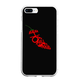 Чехол для iPhone 7Plus/8 Plus матовый с принтом Red Hot Chili Peppers в Кировске, Силикон | Область печати: задняя сторона чехла, без боковых панелей | Тематика изображения на принте: музыка | овощ | острый | пеперс | перчик | ред | рок | хот | чили